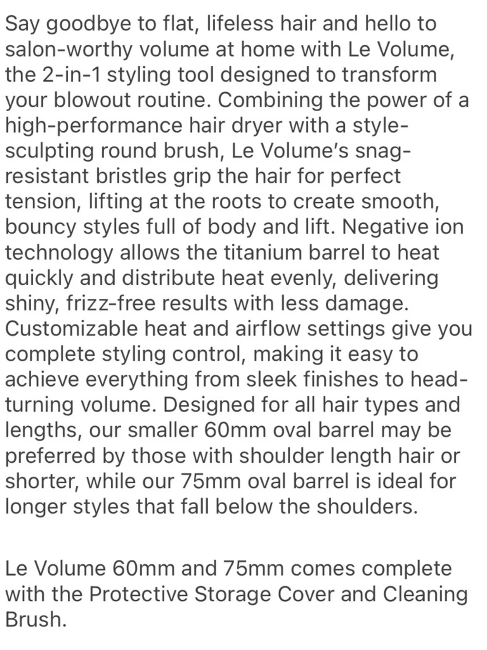 Lange Blush 3-Piece Hair Styling Set - Picture 8 of 10